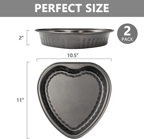 4-Piece Cake Pan Moistening Strips, Extra Absorbent Thick Cotton Strips for Baking, Cake Scrapers and Baking Supplies