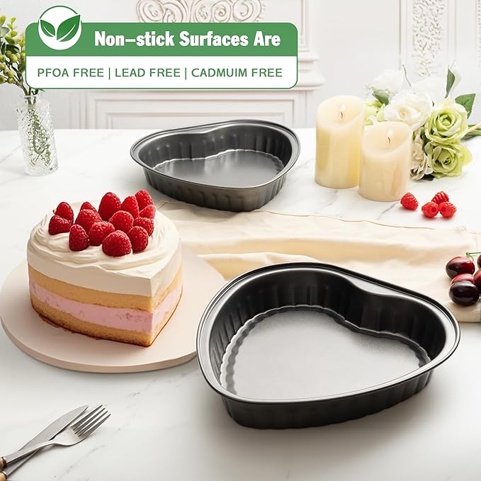 4-Piece Cake Pan Moistening Strips, Extra Absorbent Thick Cotton Strips for Baking, Cake Scrapers and Baking Supplies